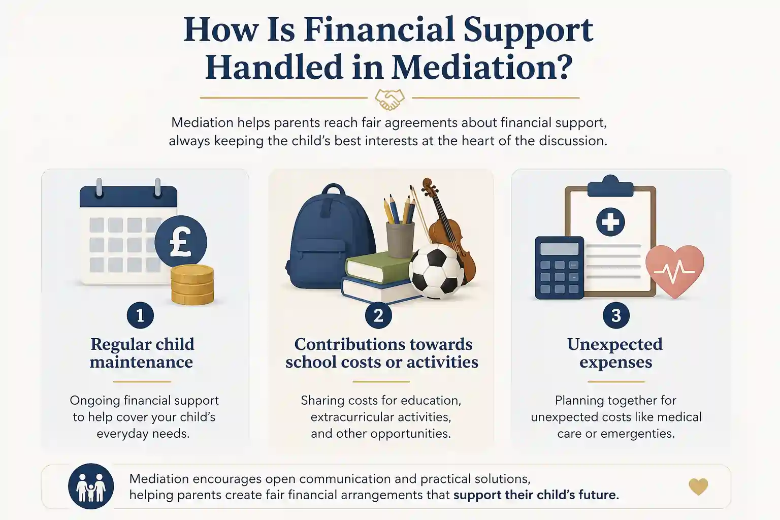 How Is Financial Support Handled in Mediation Mid Glamorgan
